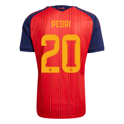 PEDRI #20 Mens Spain World Cup Home Jersey 2026 [PREMIUM]