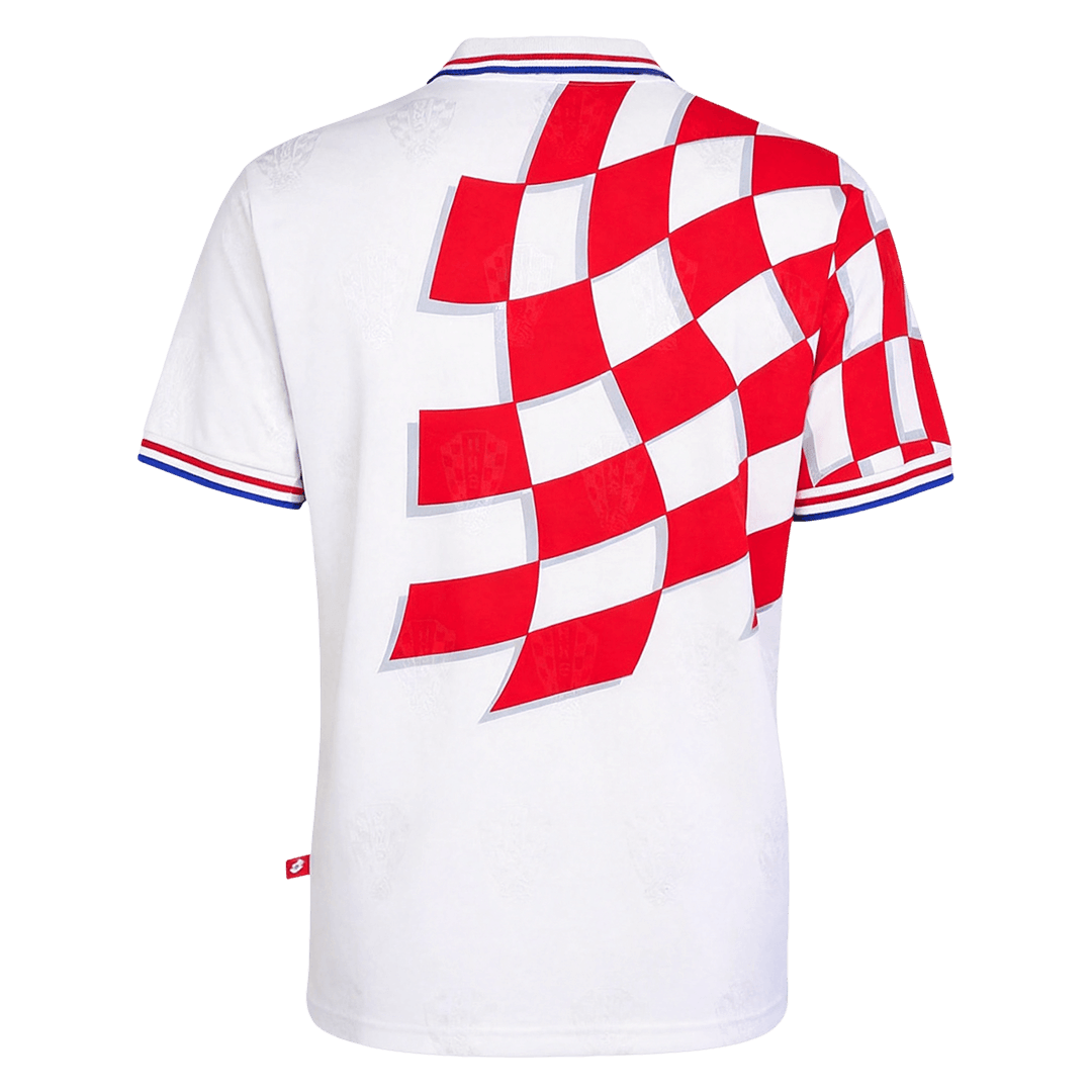 Retro 1998 Mens Croatia World Cup Home Jersey