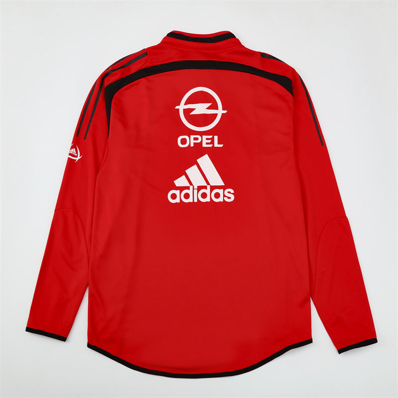Retro AC Milan Training Tracksuits 2004-05 Football Kit Soccer Jersey