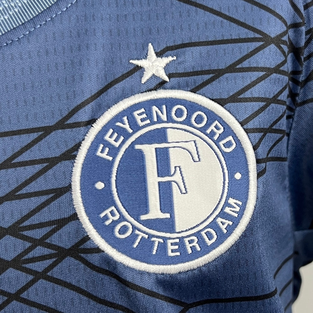 Kids Feyenoord Jersey 25/26 Away Football Kit Soccer Jersey