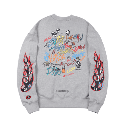 Chrome Hearts Men's Long-Sleeve T-shirtSweatshirt M8863