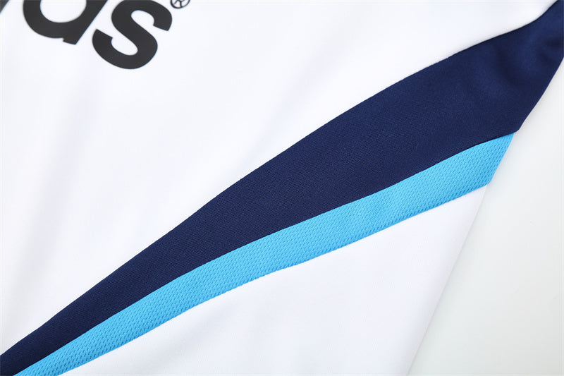 Retro Real Madrid Training Tracksuits 2009-10 Football Kit Soccer Jersey