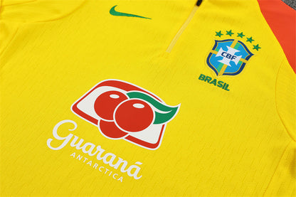 Player Version Brazil Training Tracksuits 25/26 Football Kit Soccer Jersey