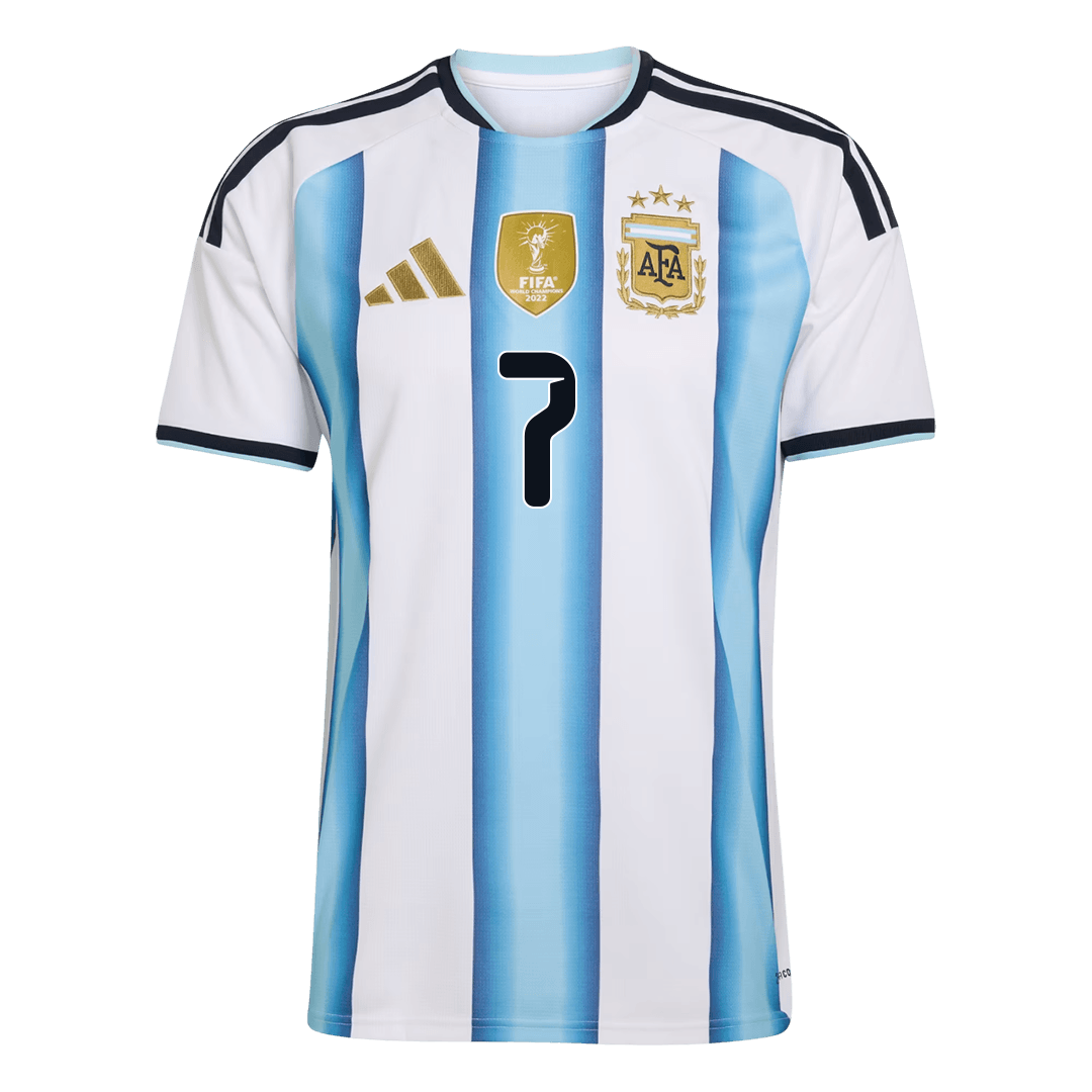DE PAUL #7 Mens Argentina World Cup Home Jersey 2026 [PREMIUM]