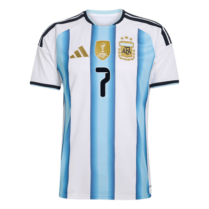 DE PAUL #7 Mens Argentina World Cup Home Jersey 2026 [PREMIUM]