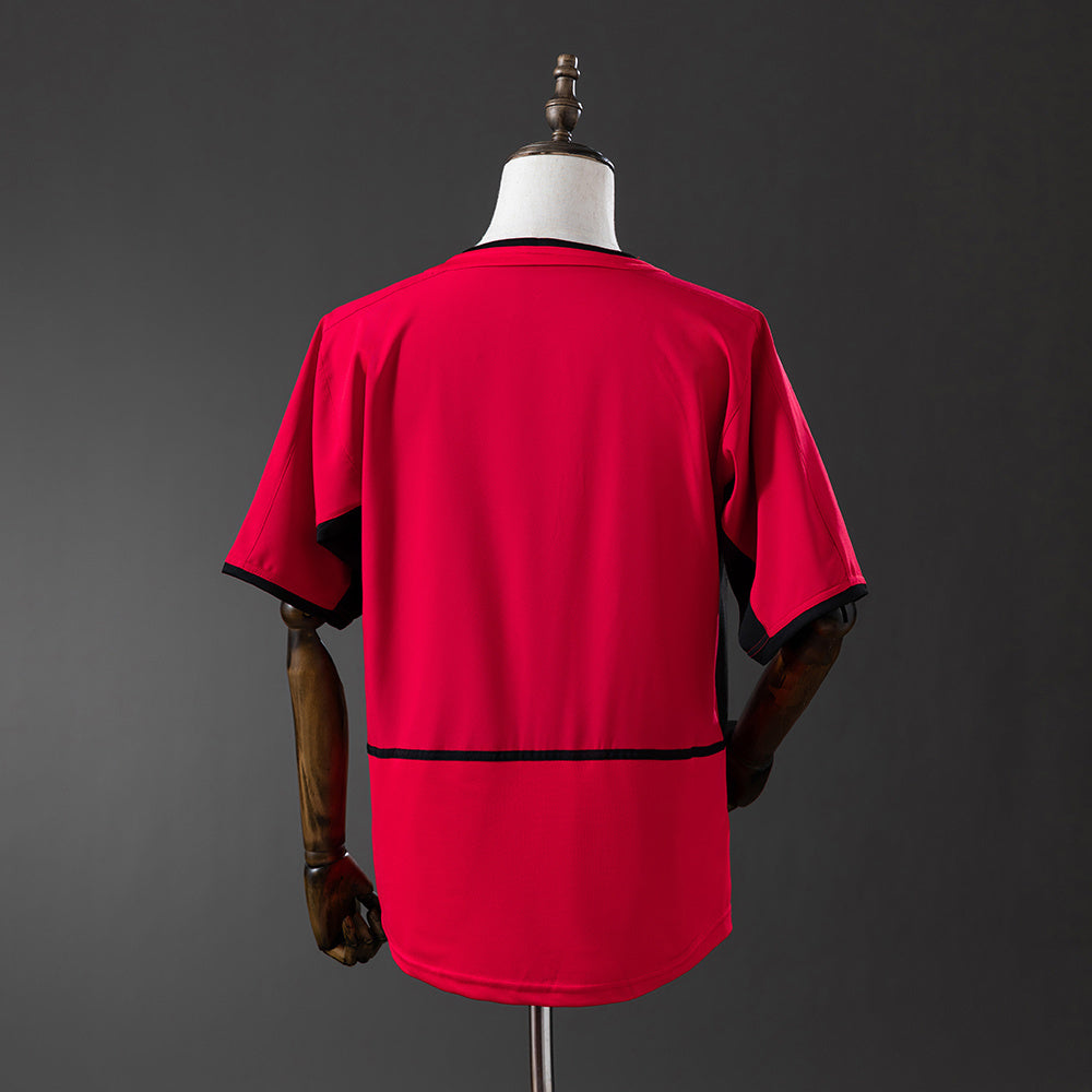 Manchester United Jersey 2002-04 Home Retro Football Kit