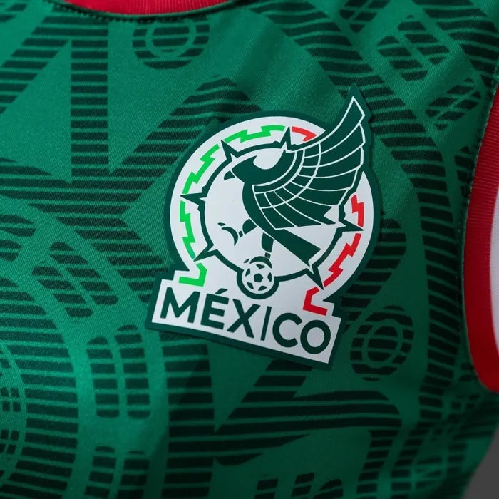 Women Mexico Home Vest 2026 World Cup Football Kit Soccer Shirt