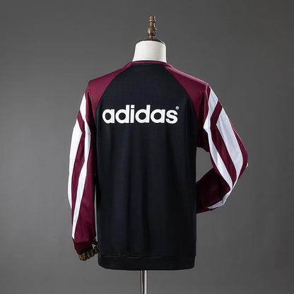 Newcastle United Training Jersey 1995-96 Retro Long Sleeves Football Kit Soccer Shirt