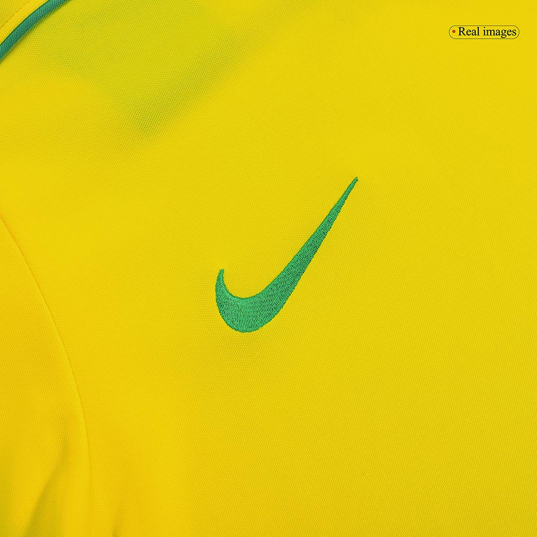 Retro CAFU #2 1998 Mens Brazil World Cup Home Jersey