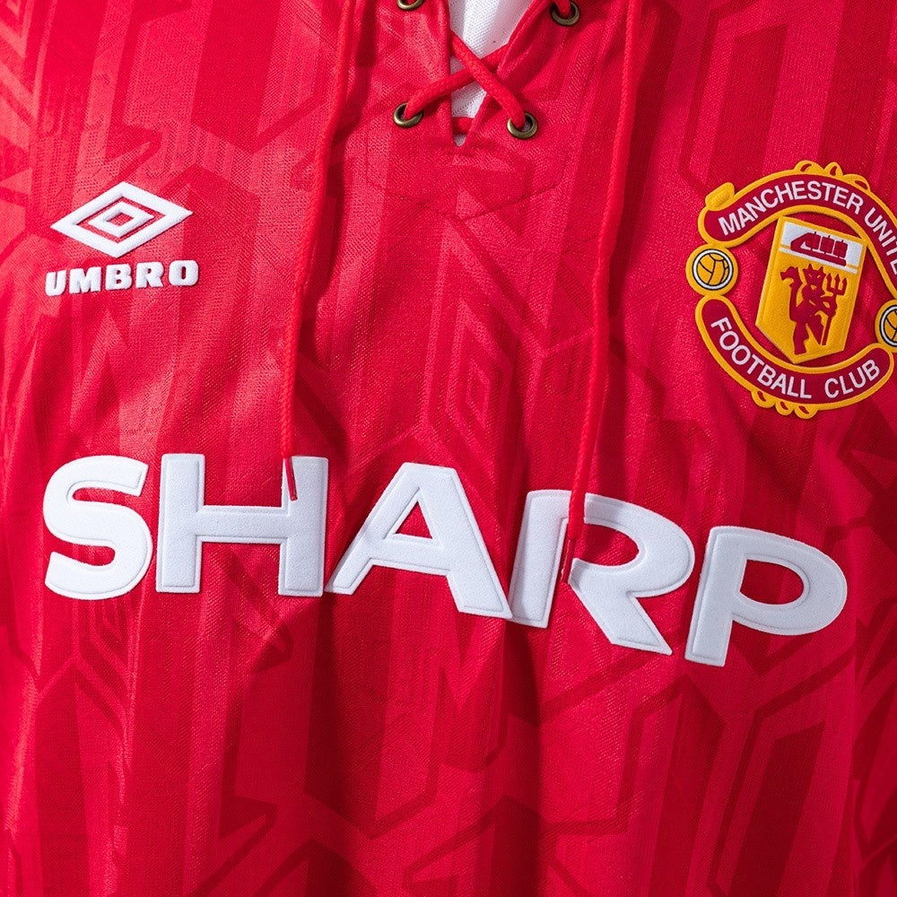 Manchester United Jersey 1992-94 Home Retro Football Kit