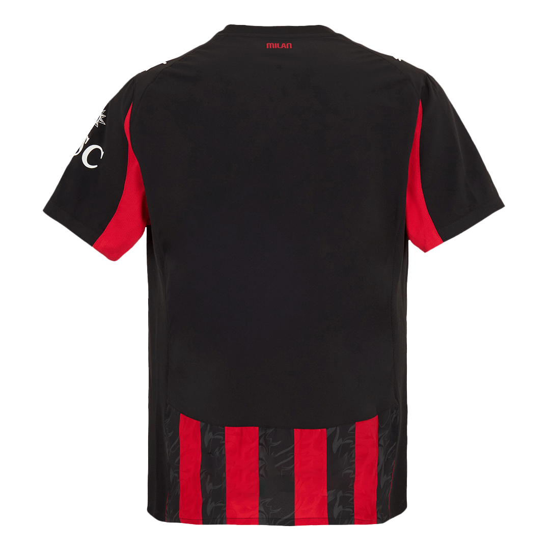 Mens AC Milan Home Jersey 2025/26 - Player Version (Slim Fit)