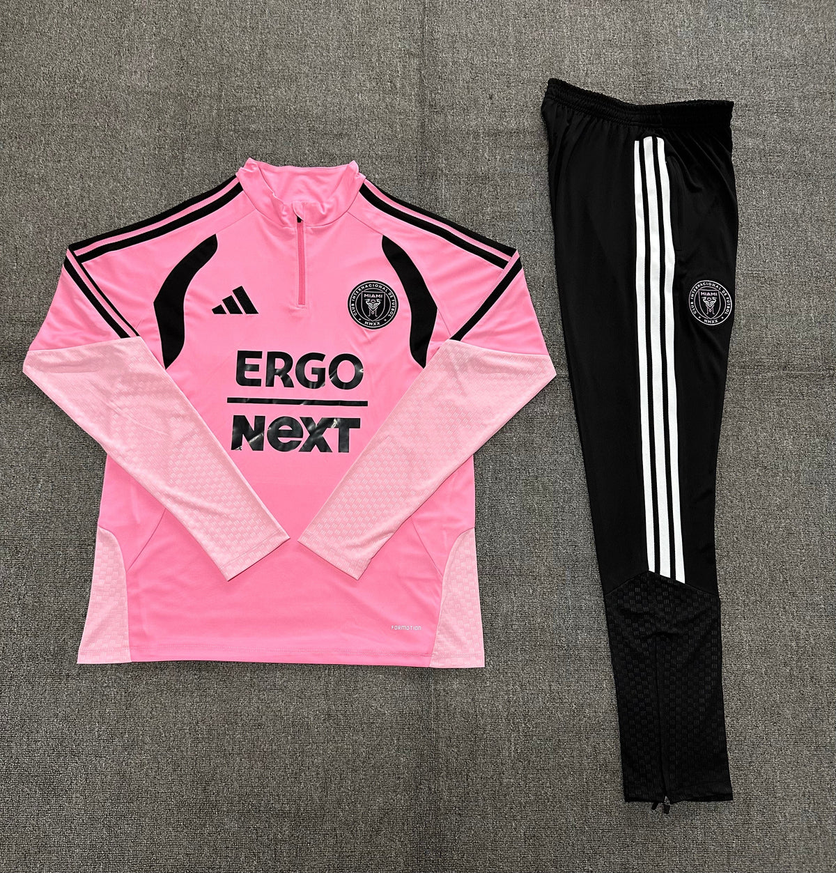 Kids Inter Miami Training Tracksuits 2026-2027 Football Kit Soccer Jersey