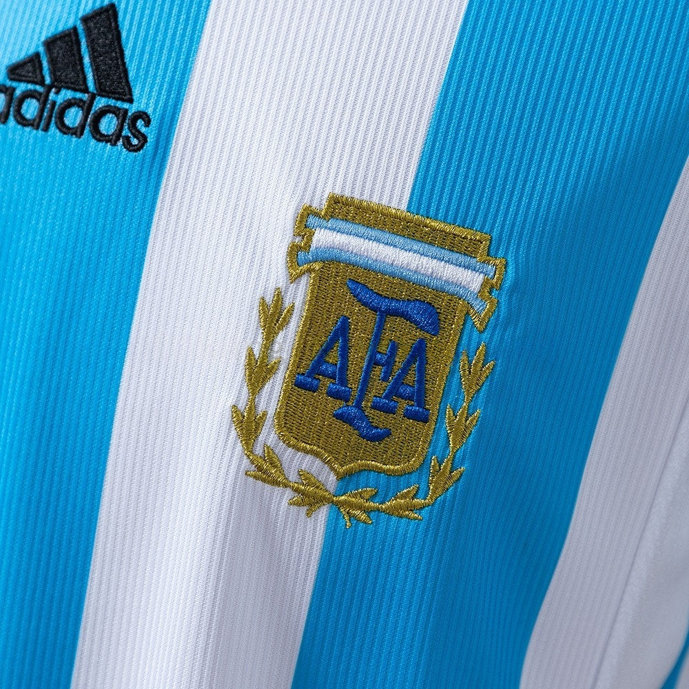 Argentina Jersey 1998 Home Retro Football Kit