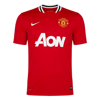 Retro 2011/12 Mens Manchester United Home Jersey