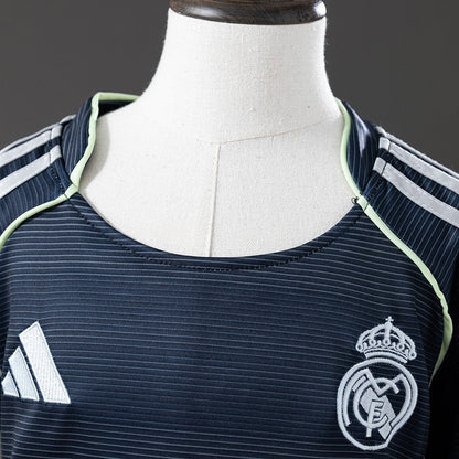 Kids Real Madrid Jersey 25/26 Away Football Kit