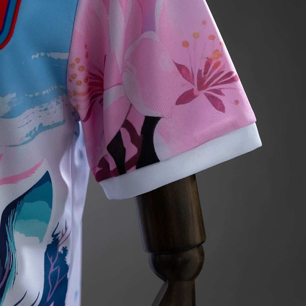 Japan Cherry Blossom And Fox Jersey 2026 Football Kit Soccer Shirt