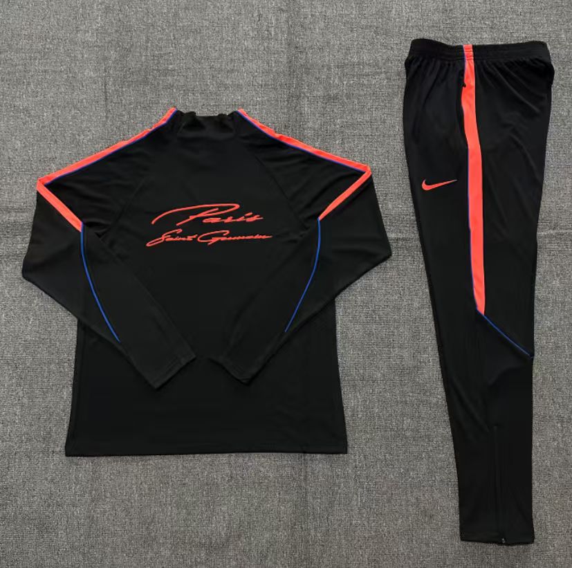 Kids Player Version PSG Training Tracksuits 2026-2027 Football Kit Soccer Jersey