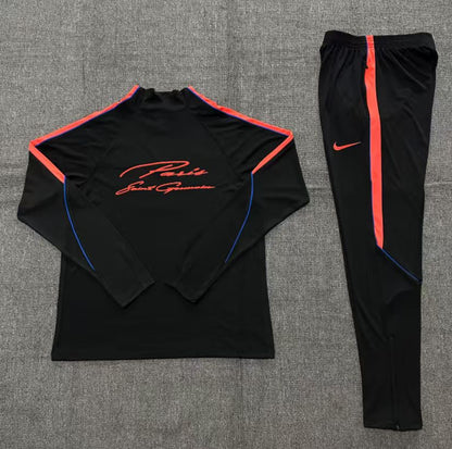 Kids Player Version PSG Training Tracksuits 2026-2027 Football Kit Soccer Jersey