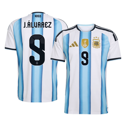 J.ÁLVAREZ #9 Mens Argentina World Cup Home Jersey 2026 [PREMIUM]