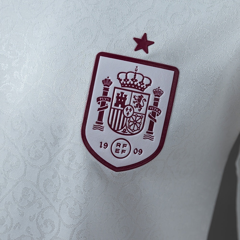 Player Version Spain Away Jersey 2026 World Cup Long Sleeves Football Kit Soccer Jersey