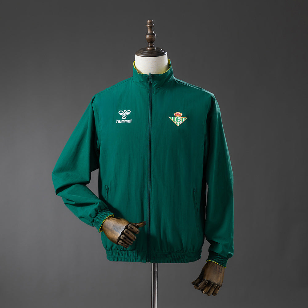 Real Betis Reversible Windbreaker 2025/26 Football Soccer Jacket