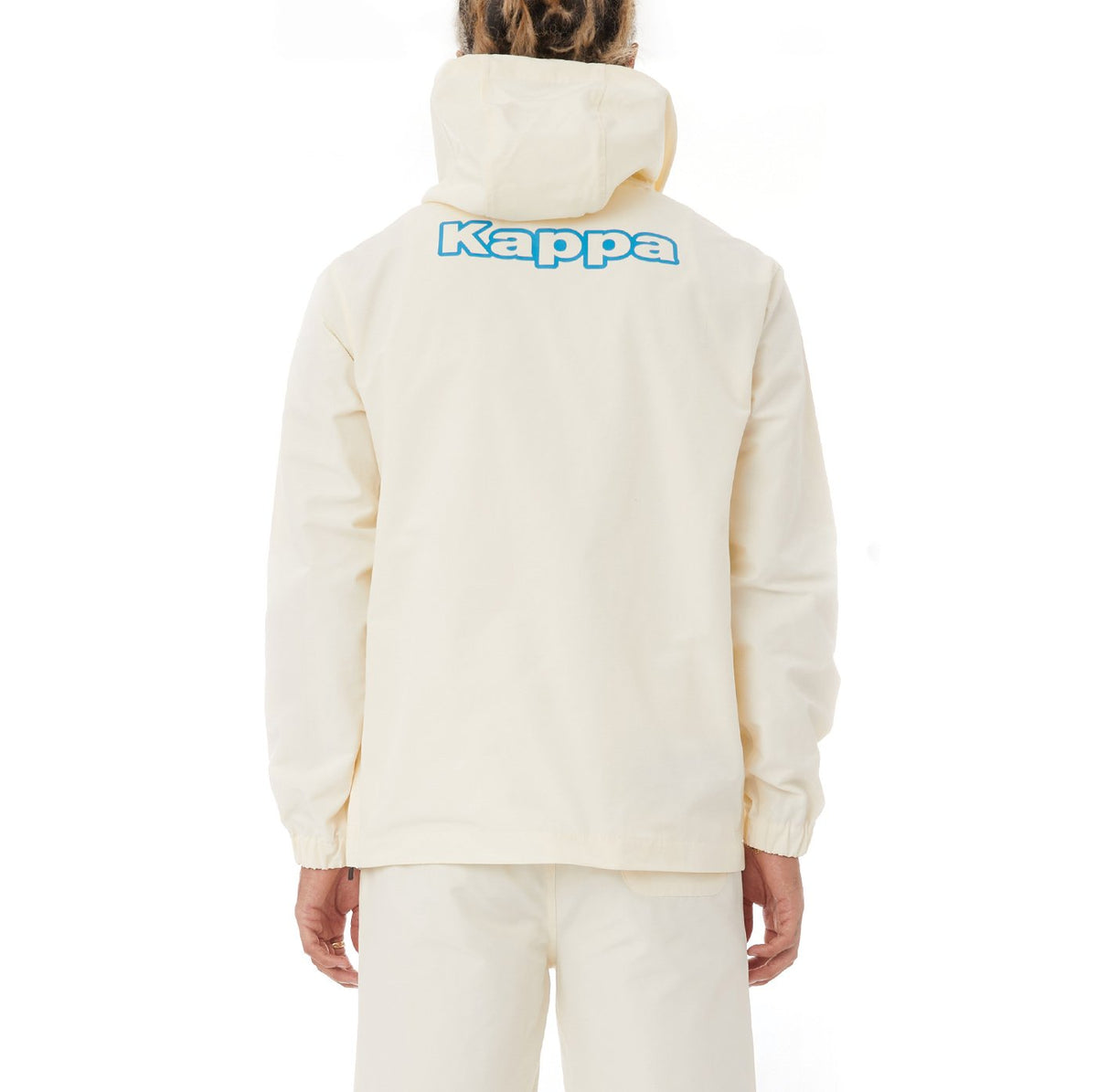 KAPPA LOGO TAPE COOPER HALF ZIP JACKET - CREAM