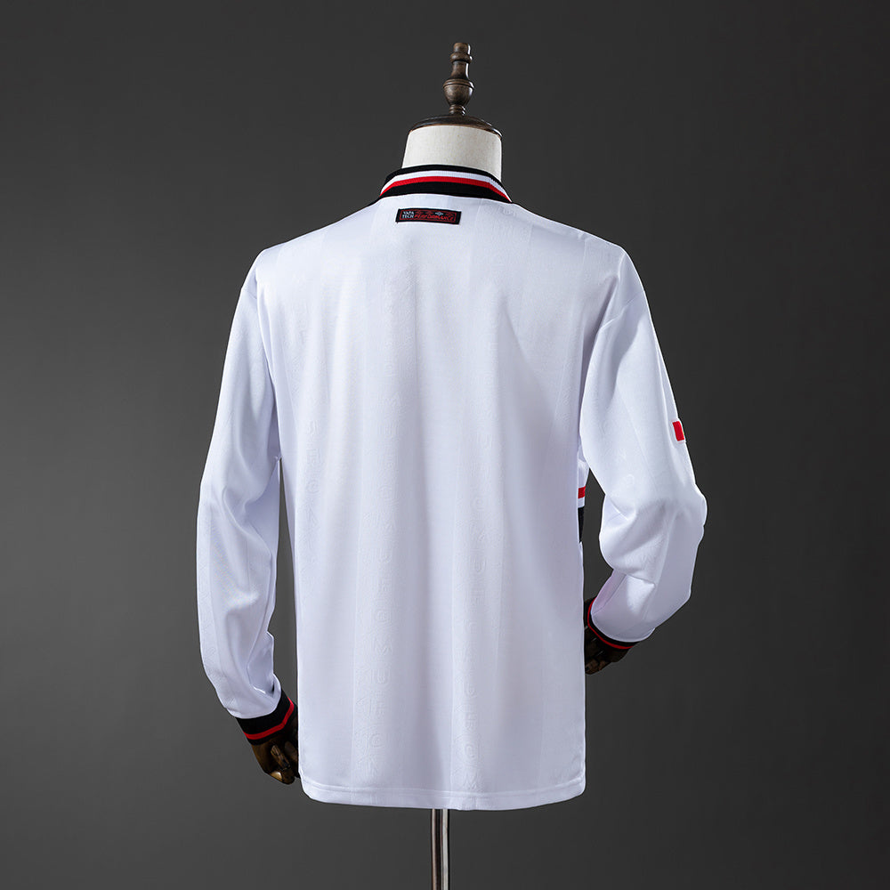 Manchester United Jersey 1998-99 Away Retro Kit Long Sleeves