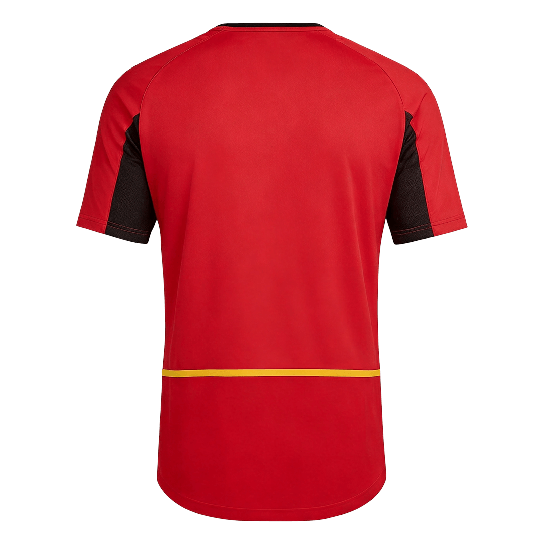 Retro 2002 Mens Belgium World Cup Home Jersey