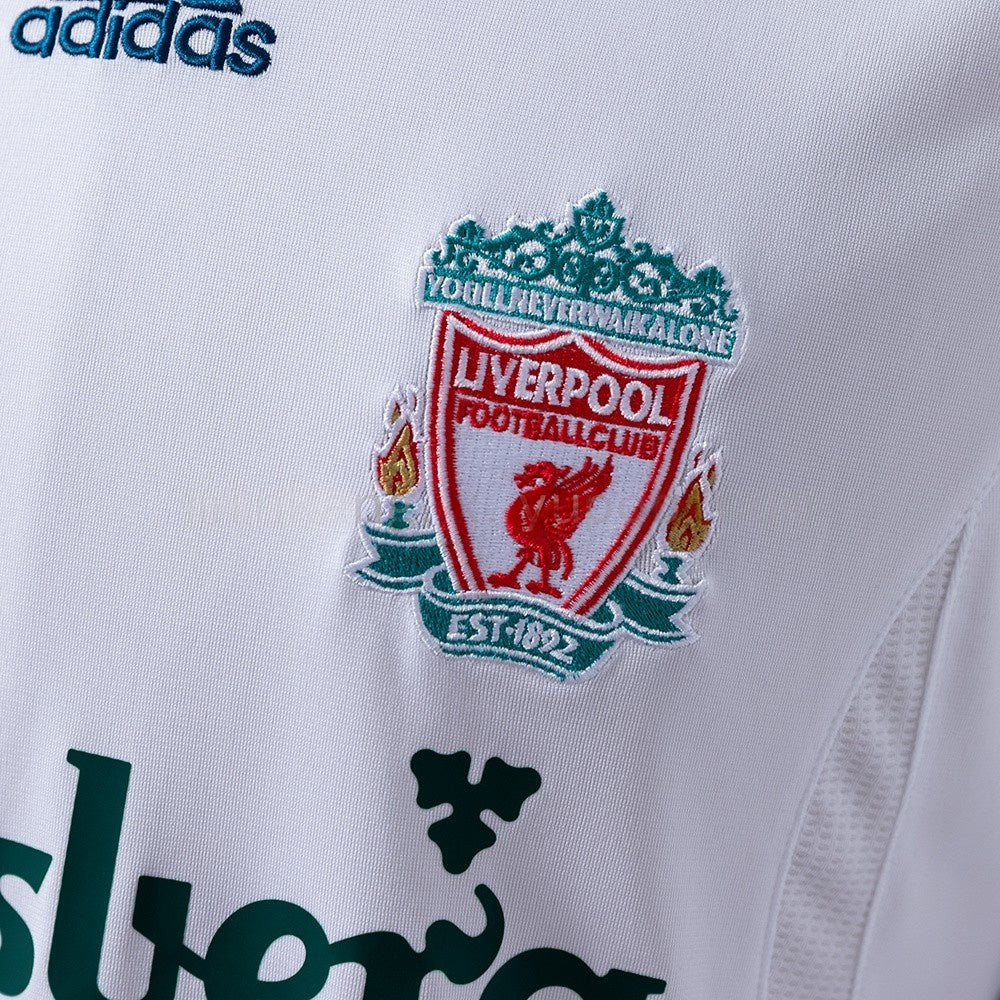 Liverpool Jersey 2006-07 Away Retro Football Kit Long Sleeves