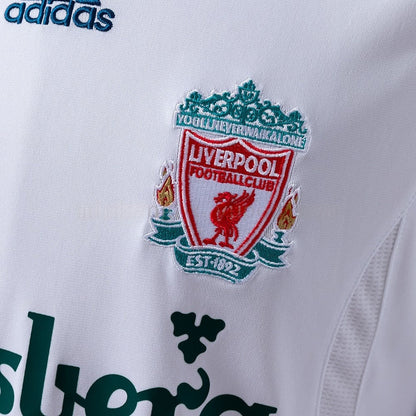 Liverpool Jersey 2006-07 Away Retro Football Kit Long Sleeves