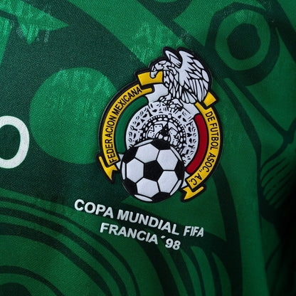 Mexico Jersey 1998 Home Retro Football Kit