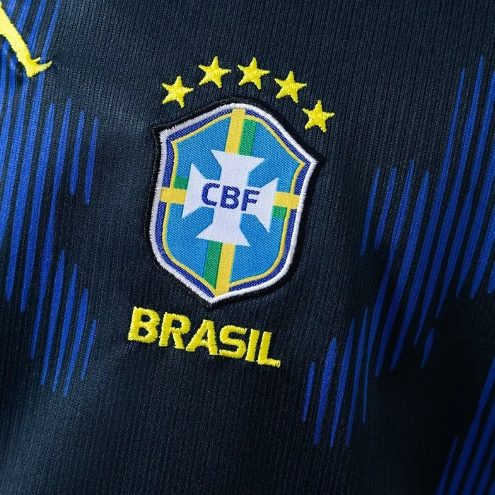Kids Brazil Away Jersey 2026 World Cup Football Kit Soccer Shirt