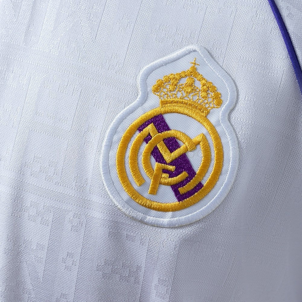 Real Madrid Jersey 1990-92 Home Retro Football Kit
