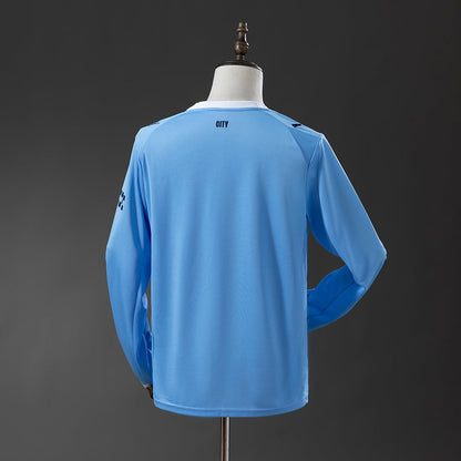 Manchester City Jersey 25/26 Home Football Kit Long Sleeves