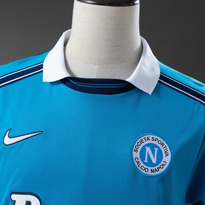 Napoli Home Jersey 1998-99 Retro Football Kit Long Sleeves