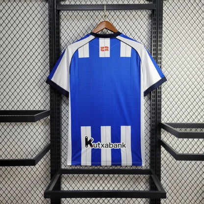 Real Sociedad Jersey 25/26 Home Football Kit Soccer Jersey