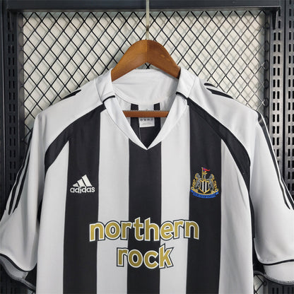 Retro Newcastle United Jersey 2005-07 Home Football Kit Soccer Shirt