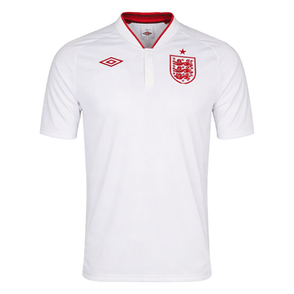 Retro 2012 Mens England Home Jersey