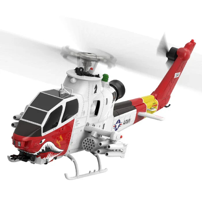 YUXIANG F112S AH-1 Cobra RC Helicopter 1:32 Scale 9CH GPS Optical Flow Altitude Hold