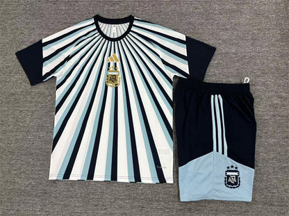 Kids Argentina Training Tracksuits 2026 Football Kit Soccer Jersey