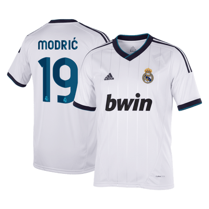 Retro MODRIĆ #19 2012/13 Mens Real Madrid Home Jersey
