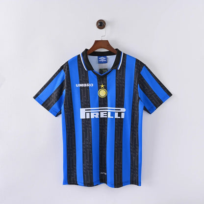 Inter Milan Retro Jersey 1997/98 Home Football Jersey Soccer Shirt