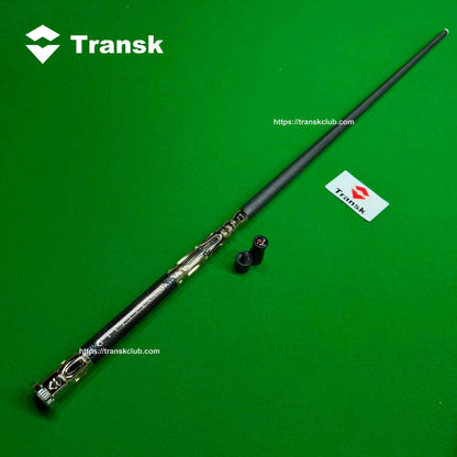 Transk Metal Dragon Slayer Jump Cue - Carbon Fiber Shaft with Sheepskin Grip-13mm tip