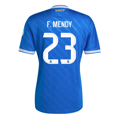 F. MENDY #23 Mens Real Madrid Third Jersey 2025/26