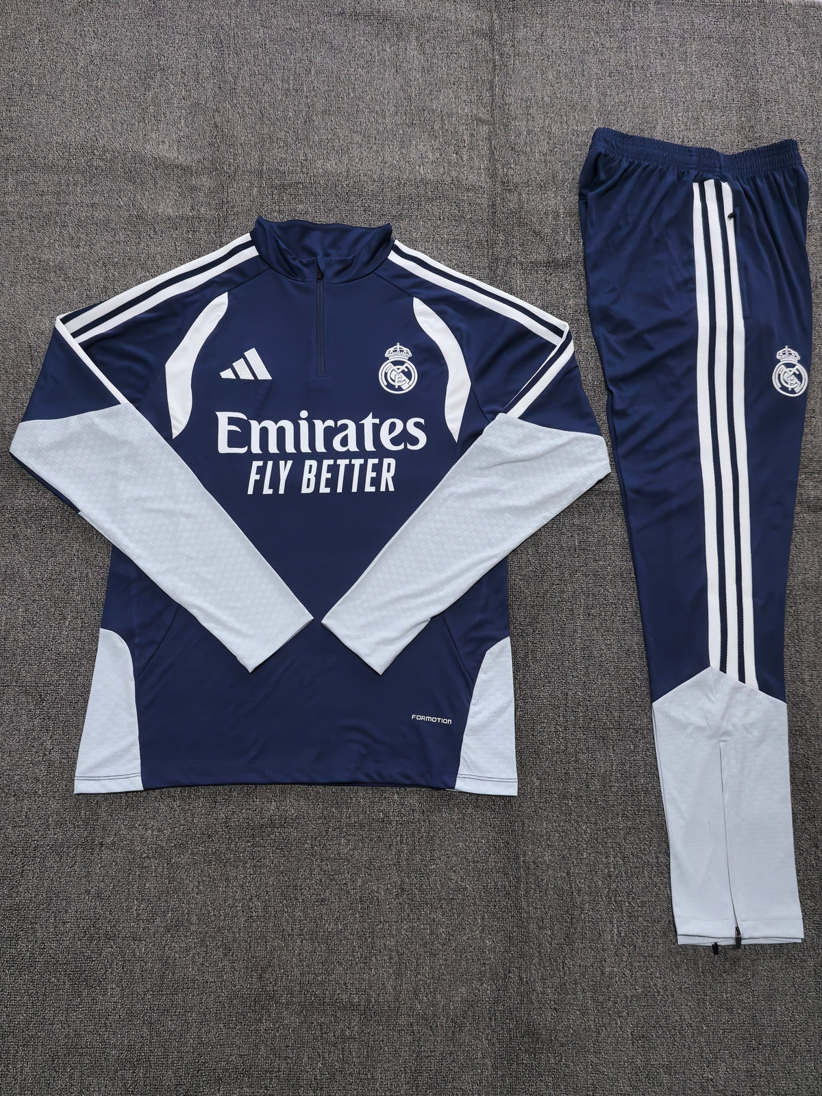 Kids Real Madrid Training Tracksuits 2026-2027 Football Kit Soccer Jersey