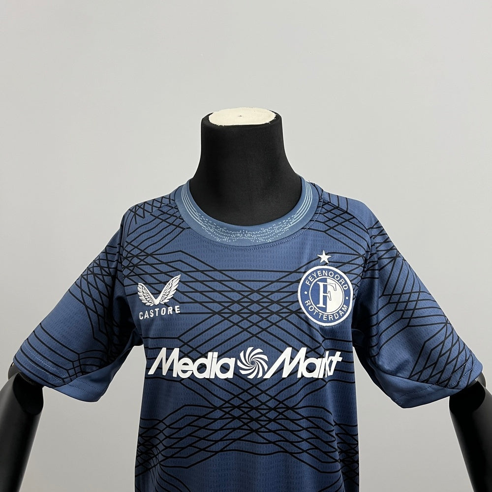 Kids Feyenoord Jersey 25/26 Away Football Kit Soccer Jersey