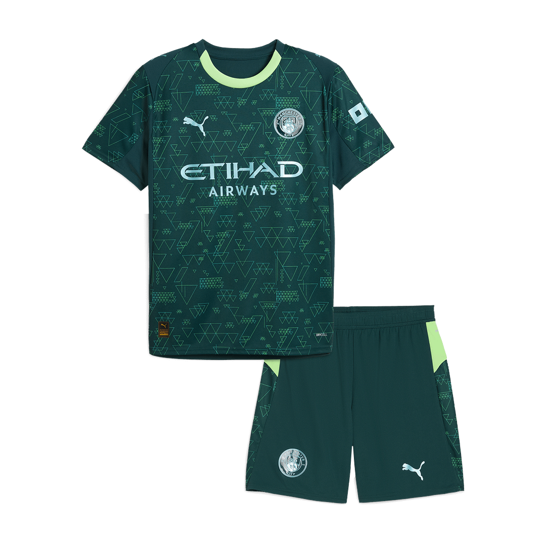 Kids Manchester City Kit 2025/26