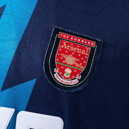 Arsenal Jersey 1995-96 Away Retro Football Kit Long Sleeves