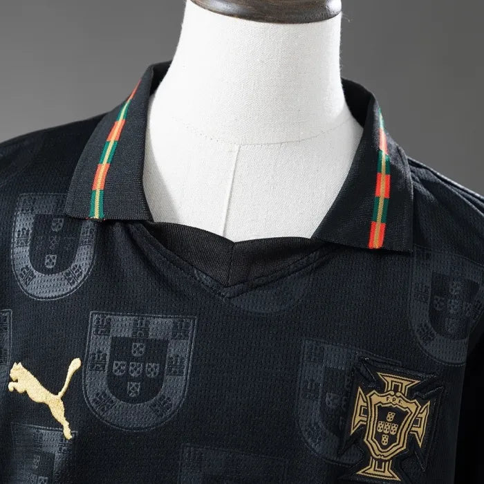 Kids Portugal Jersey 25/26 Away Ronaldo Football Kit Soccer Shirt