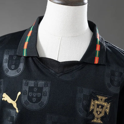 Kids Portugal Jersey 25/26 Away Ronaldo Football Kit Soccer Shirt